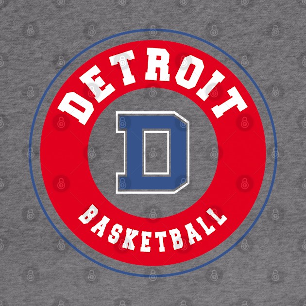 Detroit basketball by BVHstudio